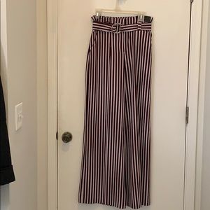 New York & Co. Paperbag Waist Palazzo Pants